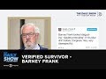 Verified Survivor Barney Frank The Daily Show