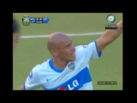 Gol de Clemente Rodriguez (Boca 3 Tigre 3) Cl.11