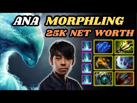 🔥 ANA Morphling 7.34c Highlights 🔥 25K NET WORTH EZ Game For ANA - Dota 2
