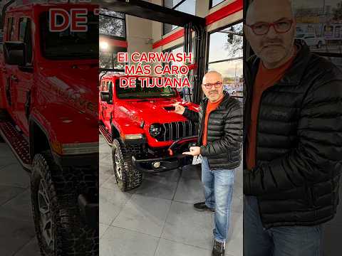 El carwash más caro de TJ … casi 6mil por lavarte la ranfla!
