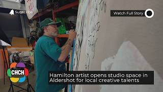 Hamilton artist opens studio space in Aldershot for local creative talents