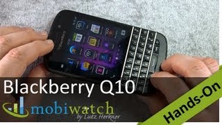Blackberry Q10: Erster Blackberry mit BB10 und Hardware-Tastatur