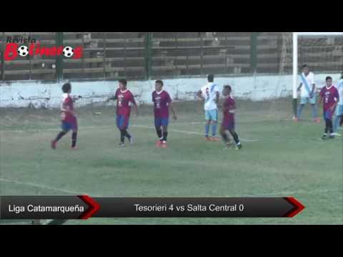 Tesorieri Campeón 4 vs Salta Central 0 Liga Catamarqueña 2016