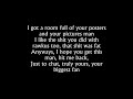 STAN Eminem Lyrics 1 Hour Loop Sleep Song