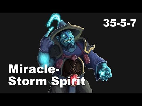 Miracle- 35-5-7 Storm Spirit Dota 2