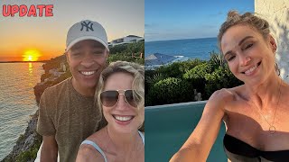 Amy Robach Stuns in Tiny Black Bikini During Sunny Vacation with T.J. Holmes