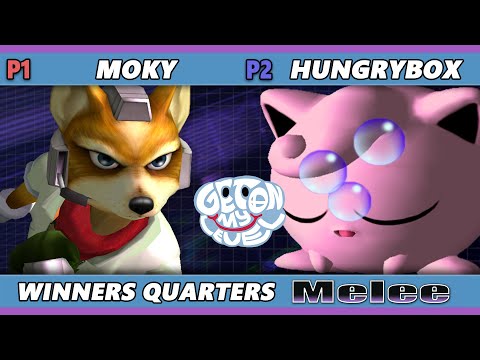 GOML 2023 - moky (Fox) Vs. Hungrybox (Jigglypuff) Smash Melee - SSBM