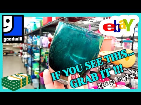 GOODWILL!...DID I FIND a GLASSYBABY?? / THRIFT WITH ME / THRIFTING VEGAS / Buy Directly From MY HAUL