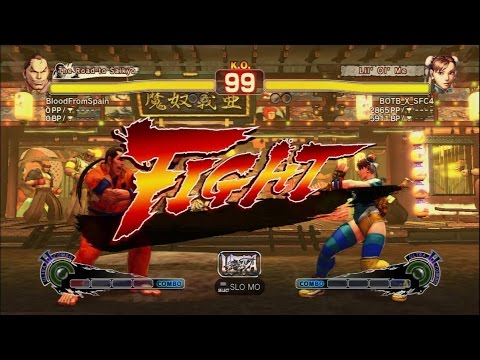 USF4 - Chun-Li (BOTB _X _SFC4) Vs Dan (BFS) 720p60fps HD ◄◄