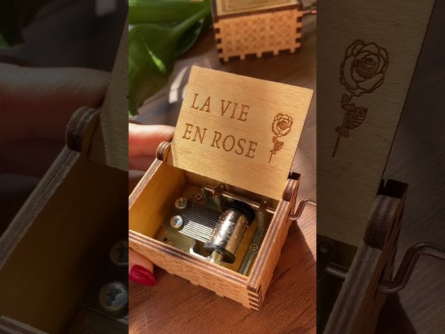 صندوق موسيقى LA VIE EN ROSE