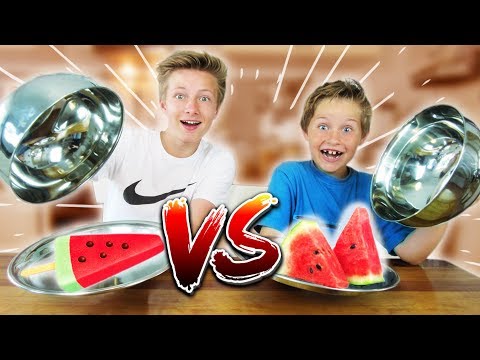 Eis Challenge - Real Food VS Eis Food 🍦 🍧 mit @Ash5ive @Echtso @marieland 🍨 TipTapTube