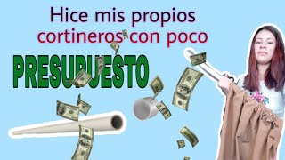 Como hacer cortineros Super Económicos de tubos PVC 👌💡💰 😱😱😱👏