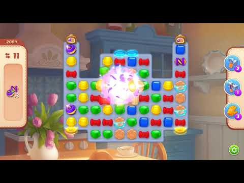 Homescapes level 2089 - 16 Moves - No Boosters #Bubunka