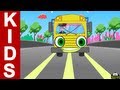 Animated Nursery Rhymes With Lyrics The Wheels Of The Bus Go Round And Round HD