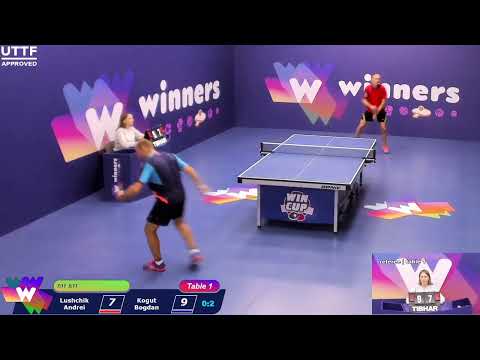 WINners CUP table 1 09.09 Lushchik Andrei - Kogut Bogdan 12:30