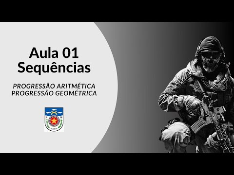 Concurso PM-AL - Matemática - Progressão aritmética e Progressão geométrica