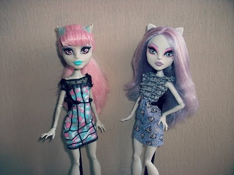 Monster High - Ghoul Chat - Catrine Demew & Rochelle Goyle - Doll Review (French)