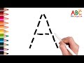ABC For Kids Alphabet Writing For Kids A To Z Write The Alphabet Along The Dotted Line