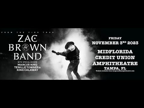 Zac Brown Band [Live 2023, Tampa FL] [11'03'23]