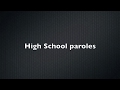 NICKI MINAJ-HIGH SCHOOL (LYRICS)