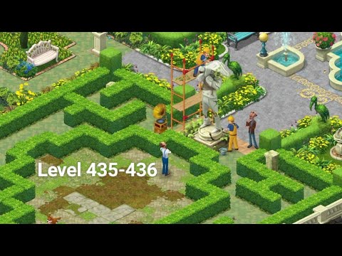 Gameplay Gardenscapes Level 435-436