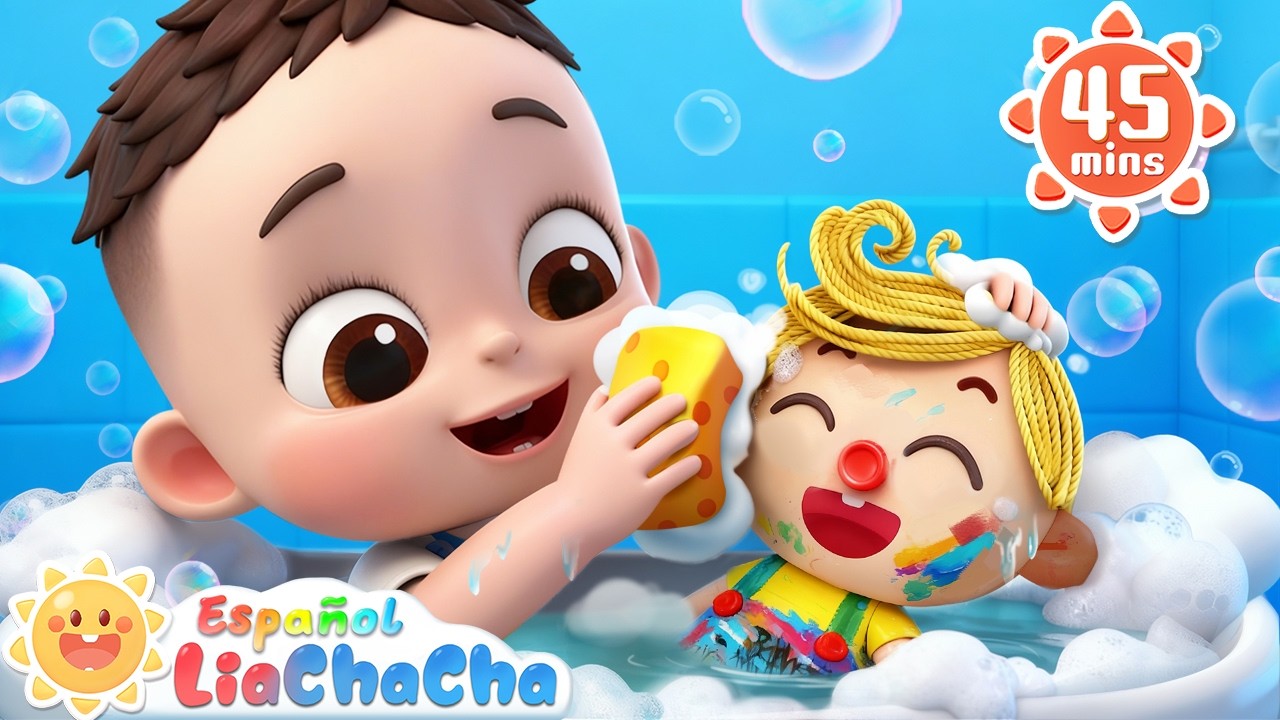 Pin Pon es un Muñeco | Buenos Hábitos | LiaChaCha en Español - Canciones Infantiles
