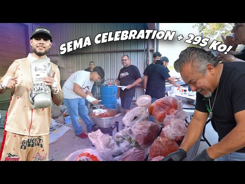 SEMA Win Celebration + 29-Second Knockout! 🥊🔥
