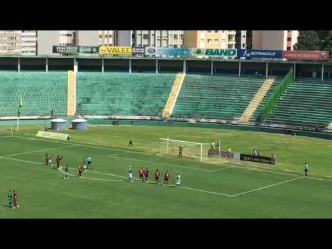 Gol de Fumagali de pênalti Guarani 2 x 1 Oeste
