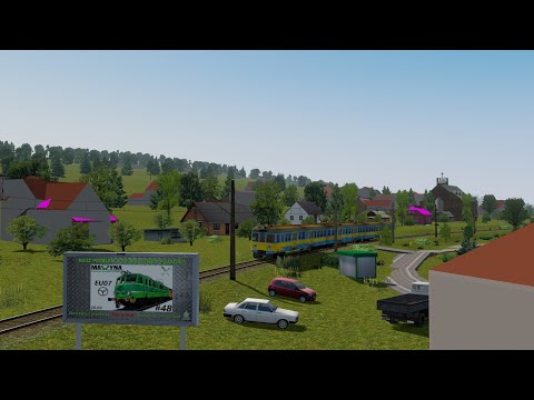 [MASZYNA] Przejazd EN57 na odcinku Chabówka - Rabka-Zdrój