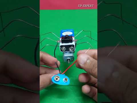 How To Make a Robot Spider Make it Home #shorts #experiment #trending