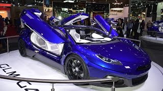 Paris MOTOR SHOW 2016 京都大学発のベンチャーが次世代EVスーパーカーGLM-G4を世界初公開!