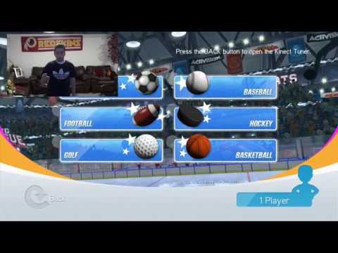 big league sports xbox 360 game for kinect