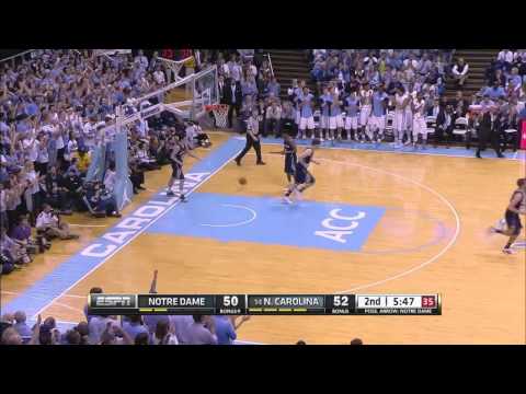 UNC-Notre Dame Game Highlights