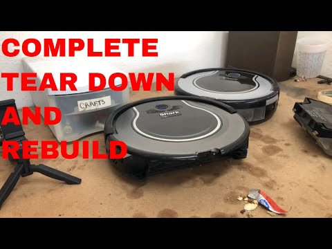 ULTIMATE Shark Robot Vacuum Cleaner Complete Teardown and Rebuild
