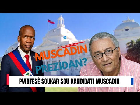 Flash! Pwofèsè Michel Soukar pale pawòl la sou Kandidati Komisè Muscadin kap fè gwo pale anpil