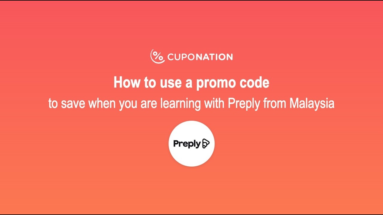 Quick guide to using your Preply promo code