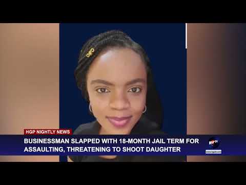 BUSINESSMAN SLAPPED WITH 18-MONTH JAIL TERM FOR  ASSAULTING - THREATENING TO SHOOT DAUGHTER