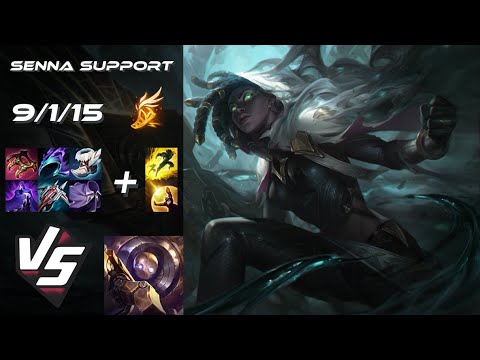 SUPPORT Senna vs Blitzcrank - EU Grandmaster Patch 14.11
