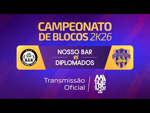 NOSSO BAR X DIPLOMADOS | CAMPEONATO DE BLOCOS\ MIGUEL ALVES-PI 2026