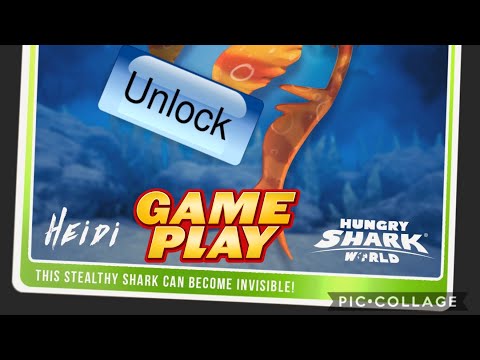 Unlocking Heidi and hungry shark world episode 8