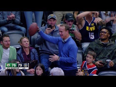 Peyton Manning Shows He Can Still Throw It Deep During Nuggets Game