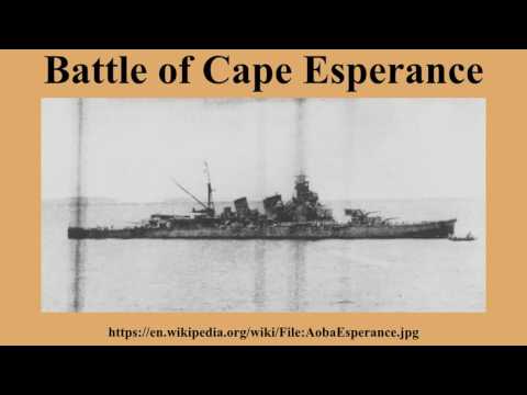 Battle of Cape Esperance