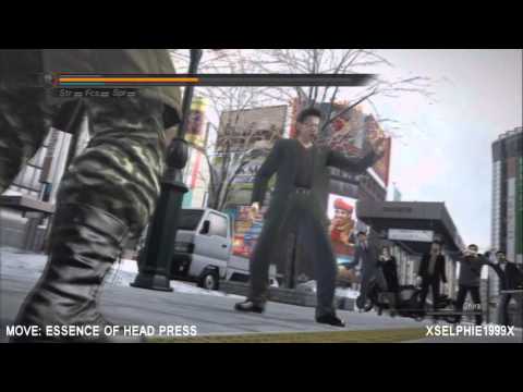 Yakuza 5 - All Finishing Heat Moves
