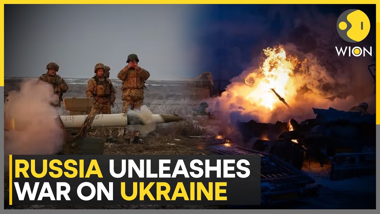 Russia-Ukraine War: Russia Carries Out Overnight Strikes in Kyiv, Odesa & Dnipro | WION NEWS