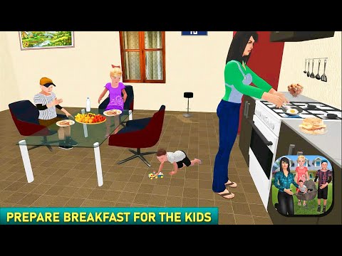 Virtual Single Mom Simulator: Family Mother Life - Gameplay Walkthrough #1
