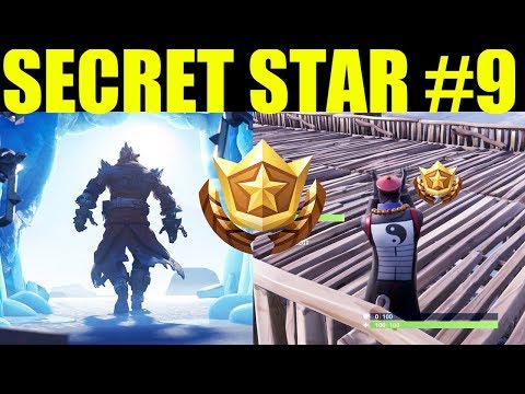 Week 9 Secret Battle star Location! Fortnite Find The Secret Battle Star in loading Screen #9