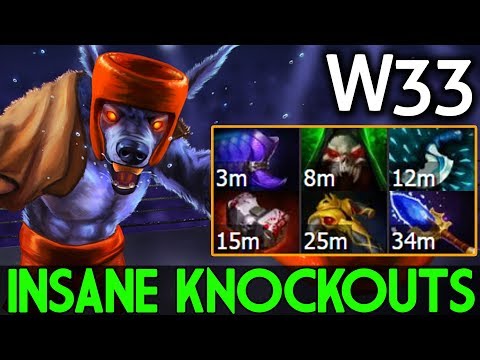 w33 Dota 2 [Ursa] Insane 6 Hit Knockouts