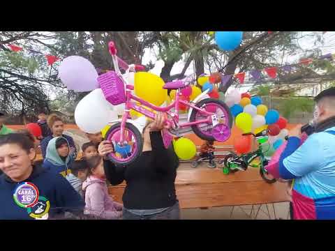 Canal 16 córdoba Digital TV realizo la cobertura del dia del niño en el brete 