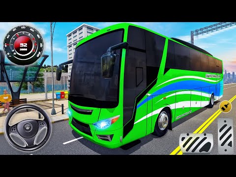 Coach Bus Simulator - Coach Bus Realistic Driving: New Multiplayer - Android GamePlay #2