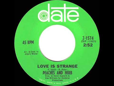 1967 HITS ARCHIVE: Love Is Strange - Peaches & Herb (mono 45)
